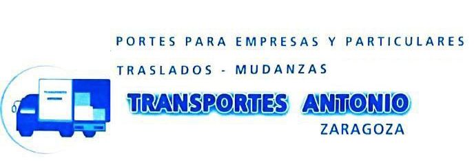 Logo Transportes y Mudanzas Antonio en Zaragoza